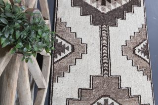 3x12 Wool Vintage Runner Rug - Thumbnail