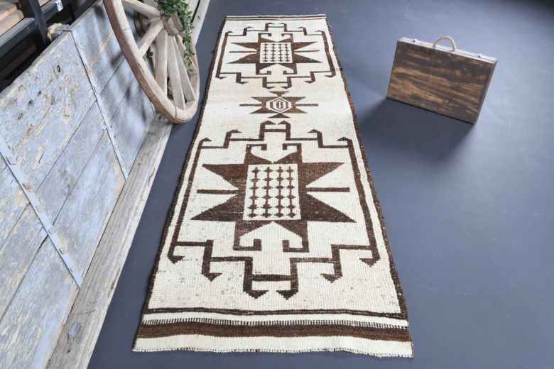 3x12 Wool Vintage Runner Rug