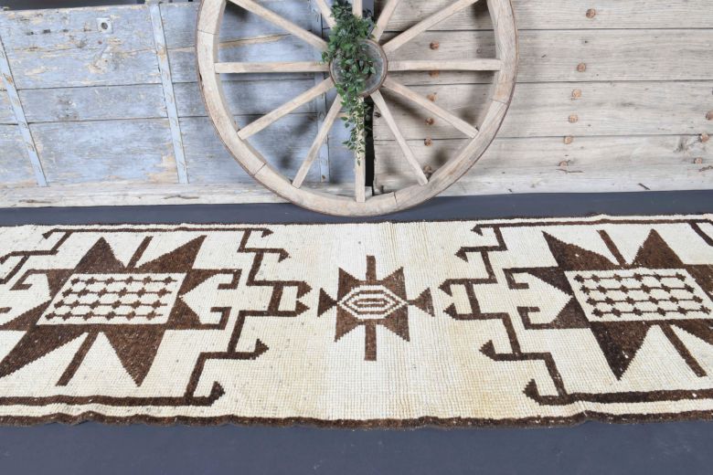 3x12 Wool Vintage Runner Rug