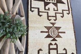 3x12 Wool Vintage Runner Rug - Thumbnail