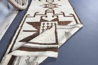 3x12 Wool Vintage Runner Rug - Thumbnail