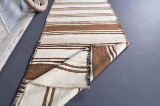 3x12 Wool Vintage Runner Rug - Thumbnail