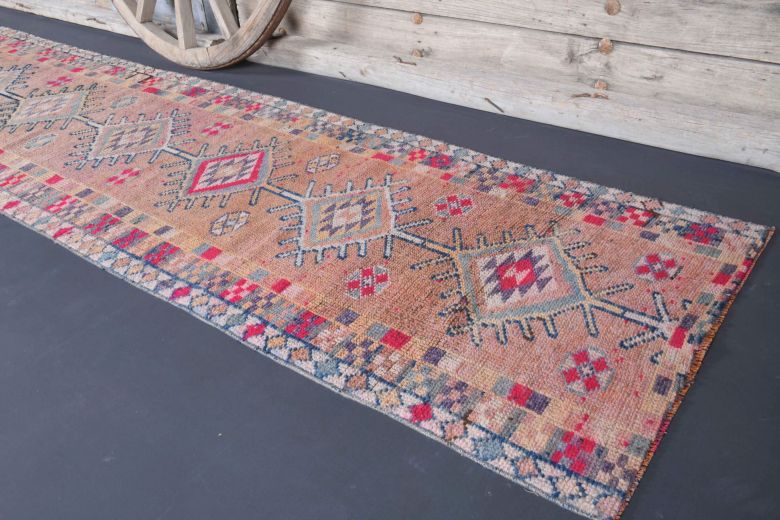 3x12 Wool Vintage Runner Rug