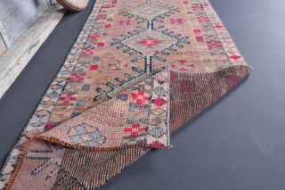 3x12 Wool Vintage Runner Rug - Thumbnail