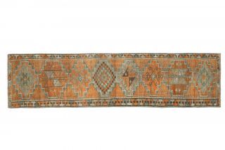 3x12 Wool Vintage Runner Rug