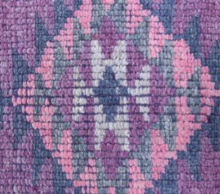 3x12 Wool Vintage Runner Rug - Thumbnail