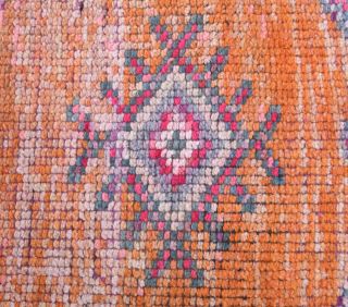 3x12 Wool Vintage Anatolian Runner Rug - Thumbnail