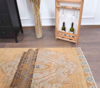 3x12 Wool Vintage Runner Rug - Thumbnail