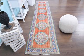 3x12 Wool Vintage Runner Rug - Thumbnail