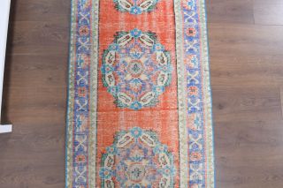 3x12 Wool Vintage Runner Rug - Thumbnail