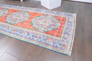 3x12 Wool Vintage Runner Rug - Thumbnail