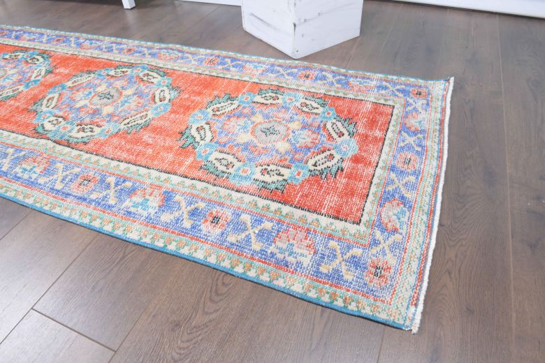 3x12 Wool Vintage Runner Rug