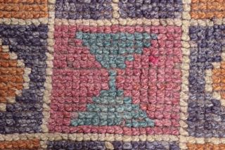 Vintage Herki Runner Rug - Thumbnail