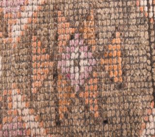 Vintage Orange Runner Rug - Thumbnail