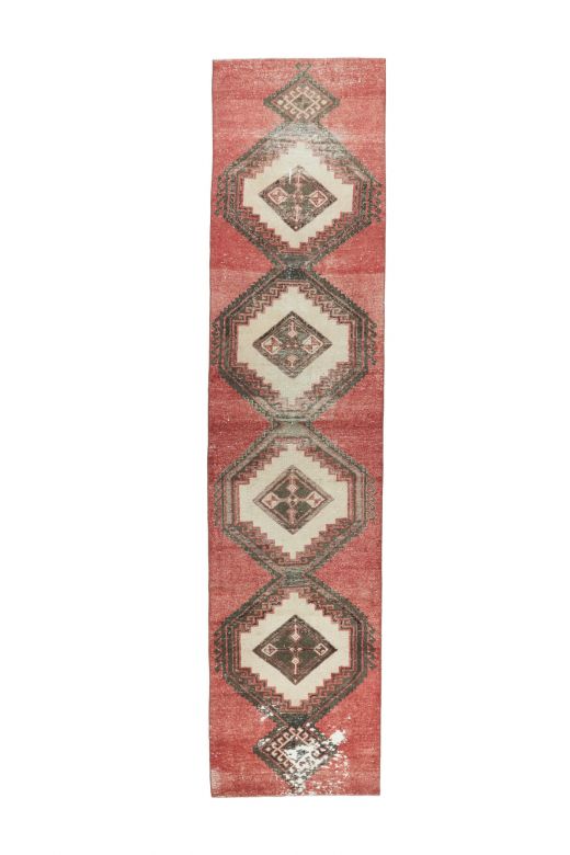 Vintage Red Runner Rug