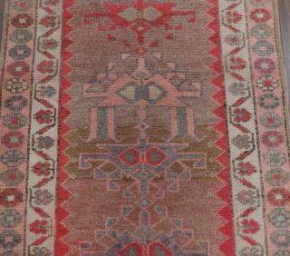 Vintage Pink Runner Rug - Thumbnail