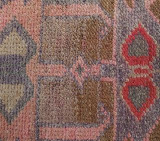 Vintage Pink Runner Rug - Thumbnail