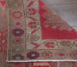 Vintage Pink Runner Rug - Thumbnail