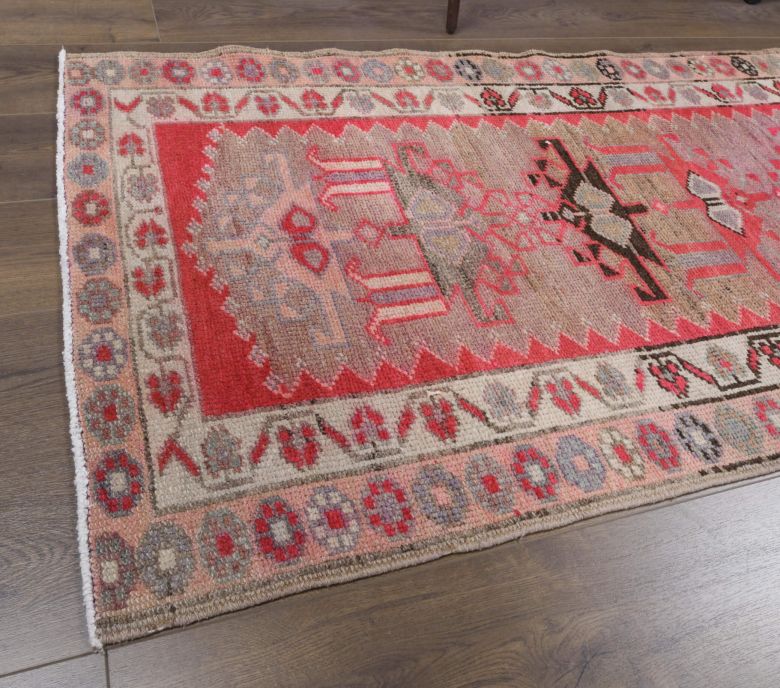 Vintage Pink Runner Rug