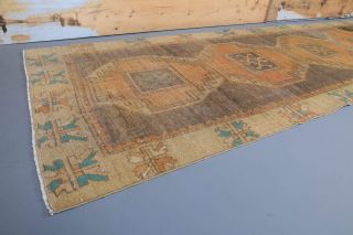 Neutral Vintage Runner Rug - Thumbnail