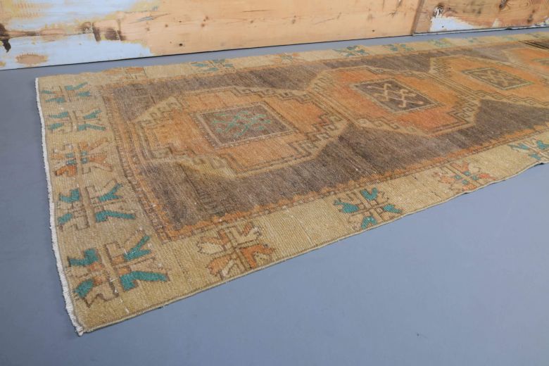 Neutral Vintage Runner Rug