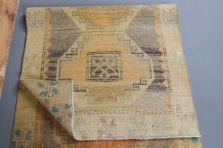 Neutral Vintage Runner Rug - Thumbnail