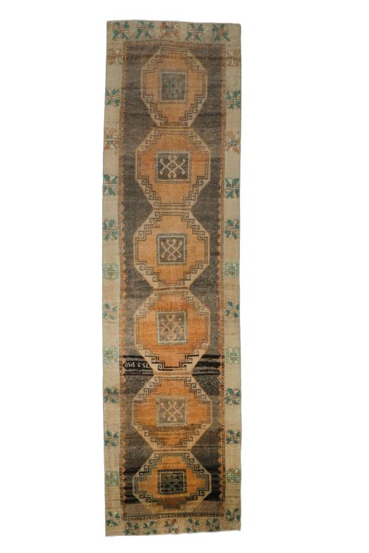 Neutral Vintage Runner Rug