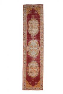 Vintage Persian Runner Rug - Thumbnail