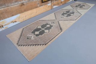 Vintage Handmade Runner Rug - Thumbnail