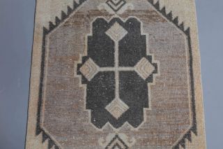 Vintage Handmade Runner Rug - Thumbnail