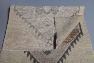 Vintage Handmade Runner Rug - Thumbnail