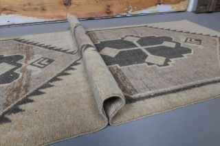 Vintage Handmade Runner Rug - Thumbnail