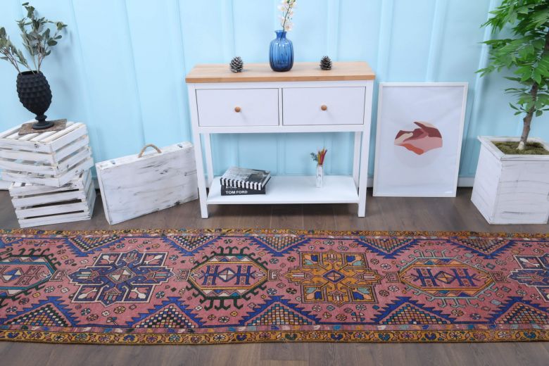 Vintage Anatolian Runner Rug - 29434