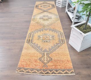 Vintage Faded Runner Rug - Thumbnail