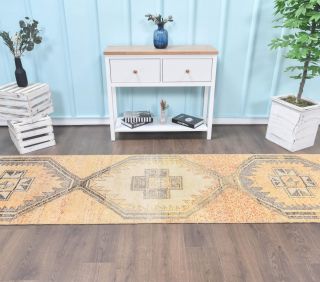 Vintage Faded Runner Rug - Thumbnail