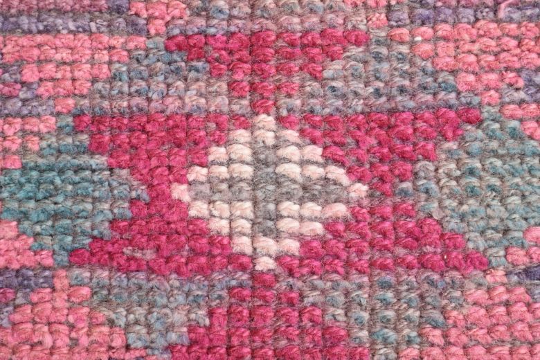 Vintage Purple Runner Rug