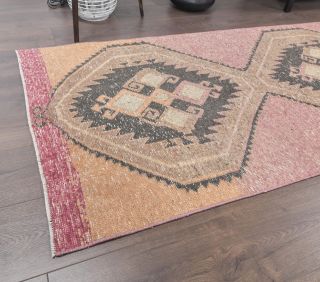 Long Vintage Runner Rug - Thumbnail