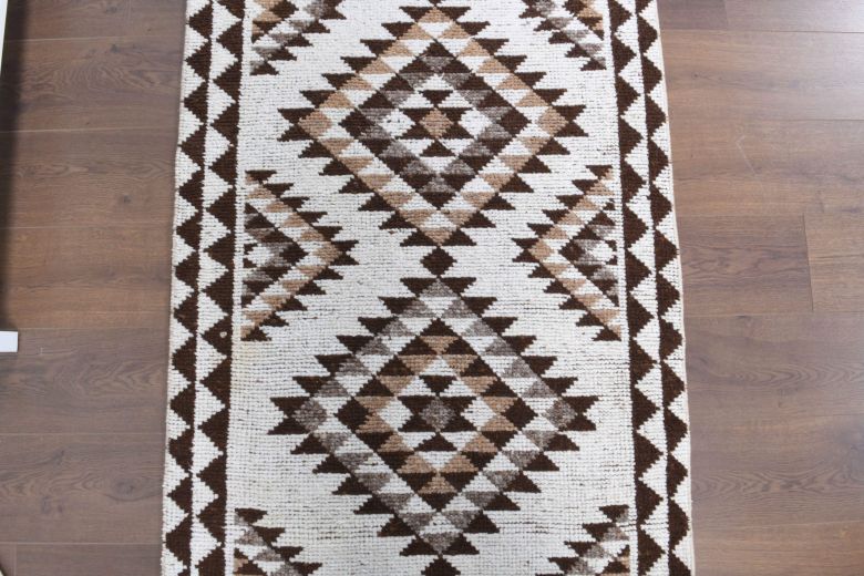 3x13 Wool Vintage Runner Rug