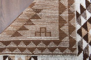 3x13 Wool Vintage Runner Rug - Thumbnail