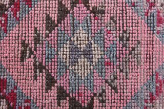 3x13 Wool Vintage Runner Rug - Thumbnail