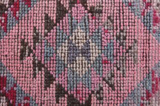 3x13 Wool Vintage Anatolian Runner Rug - Thumbnail