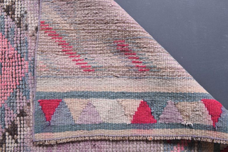 3x13 Wool Vintage Anatolian Runner Rug