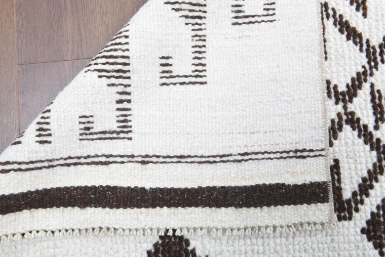 3x13 Wool Vintage Runner Rug