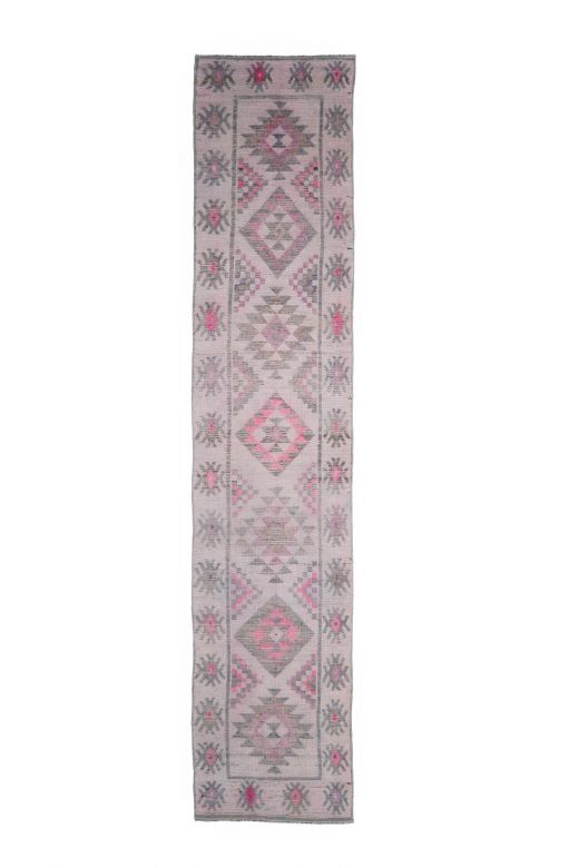 Vintage Pink Runner Rug