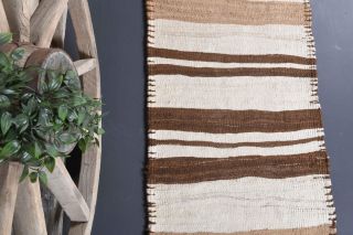 3x14 Wool Vintage Runner Rug - Thumbnail