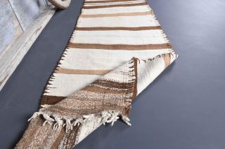 3x14 Wool Vintage Runner Rug - Thumbnail