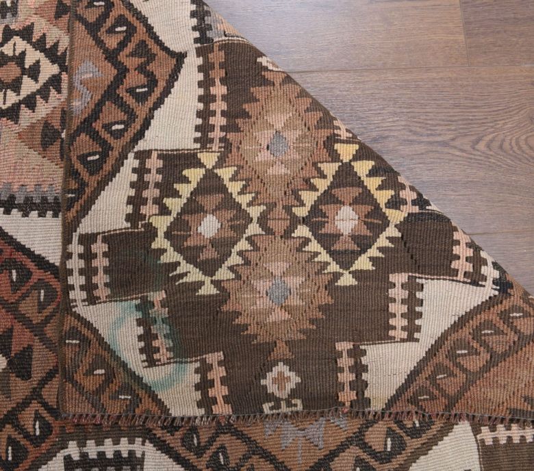 3x14 Wool Vintage Runner Rug