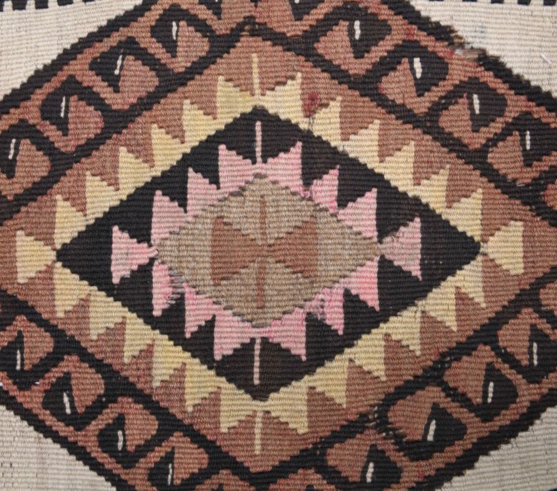 3x14 Wool Vintage Runner Rug