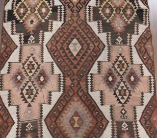 3x14 Wool Vintage Anatolian Runner Rug - Thumbnail