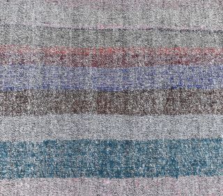 3x17 Vintage Handwoven Long Runner Rug - Thumbnail